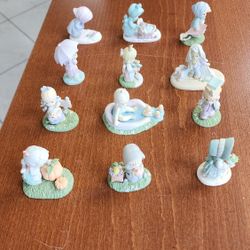Precious Moments Calendar Series Mini Figures