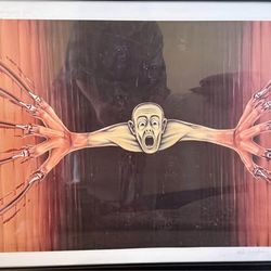 Print by Dr. Jack Kevorkian, 'Nearer My God to Thee' 174/350, 36 x 24 in - Signed Twice