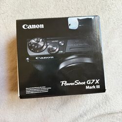 Canon PowerShot G7 X Mark lll  Black&Silver