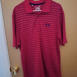Under Armour Men's Loose Fit Polo Shirt Size Large 