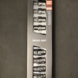 ICON 3/8 in. Drive Metric Impact Swivel Socket Set, 10-Piece $70 firm