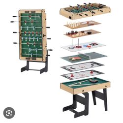 16 In One Foldable Game Table 