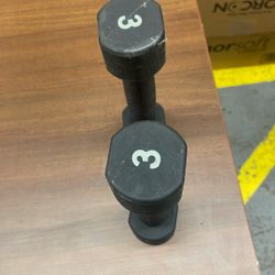 3 Pound Dumbbells 