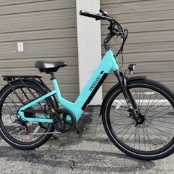 MEELOD CT100 City Cruiser 900 Watt Peak Electric Bike 60 Miles Range 