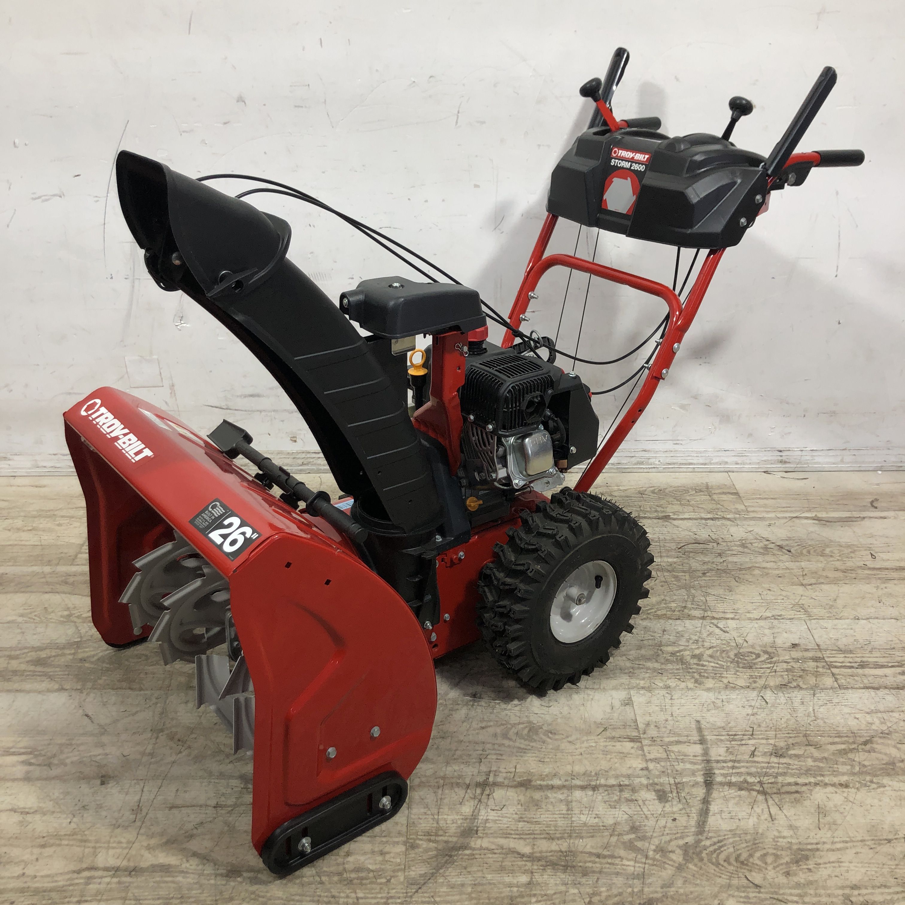 Troy-Bilt Storm 26" Two-Stage Gas Snow Blower Self Propelled