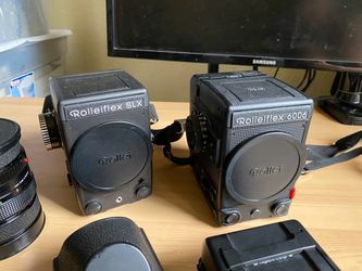 Rolleiflex SLX and 6006 w/ Lenses