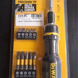 DEWALT TELESCOPING SCREWDRIVER 