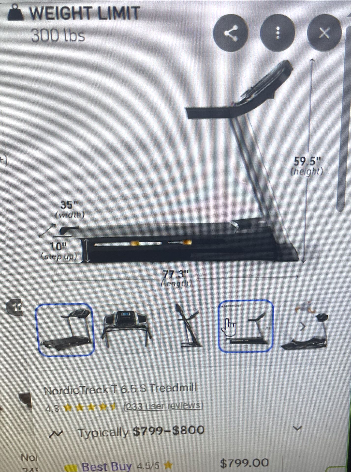 Treadmill Nordictrack