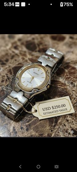 Seiko Quartz Two-Tone Bracelet Watch