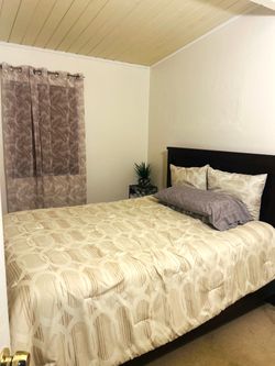 Bed and bed frame
