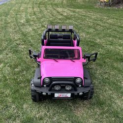 Honey joy battery operated jeep