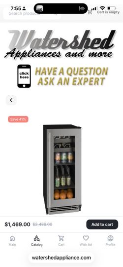Beverage Center  UHBV115