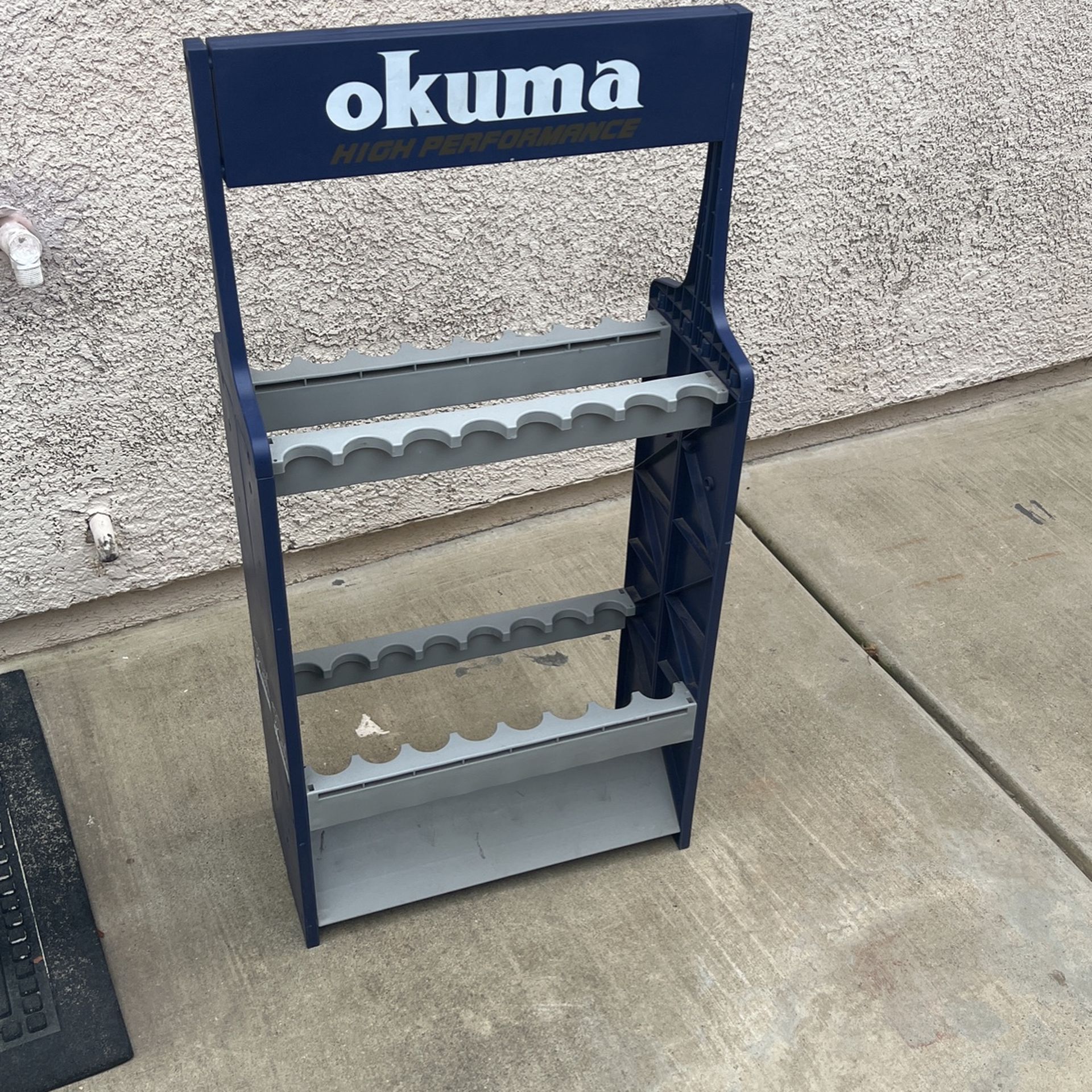 Okuma Expandable ABS Rod Rack- Used In Excellent Condition