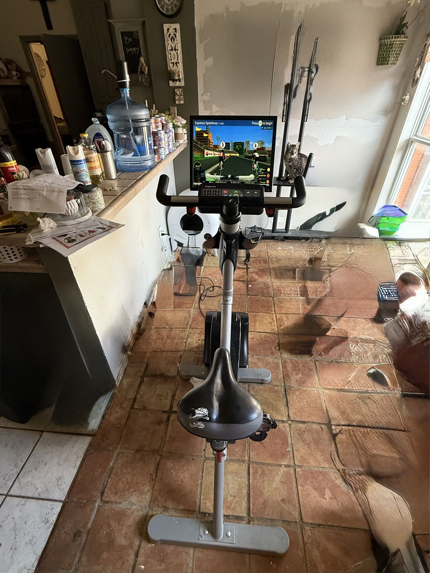 Expresso Fitness Upright Exercise Bike