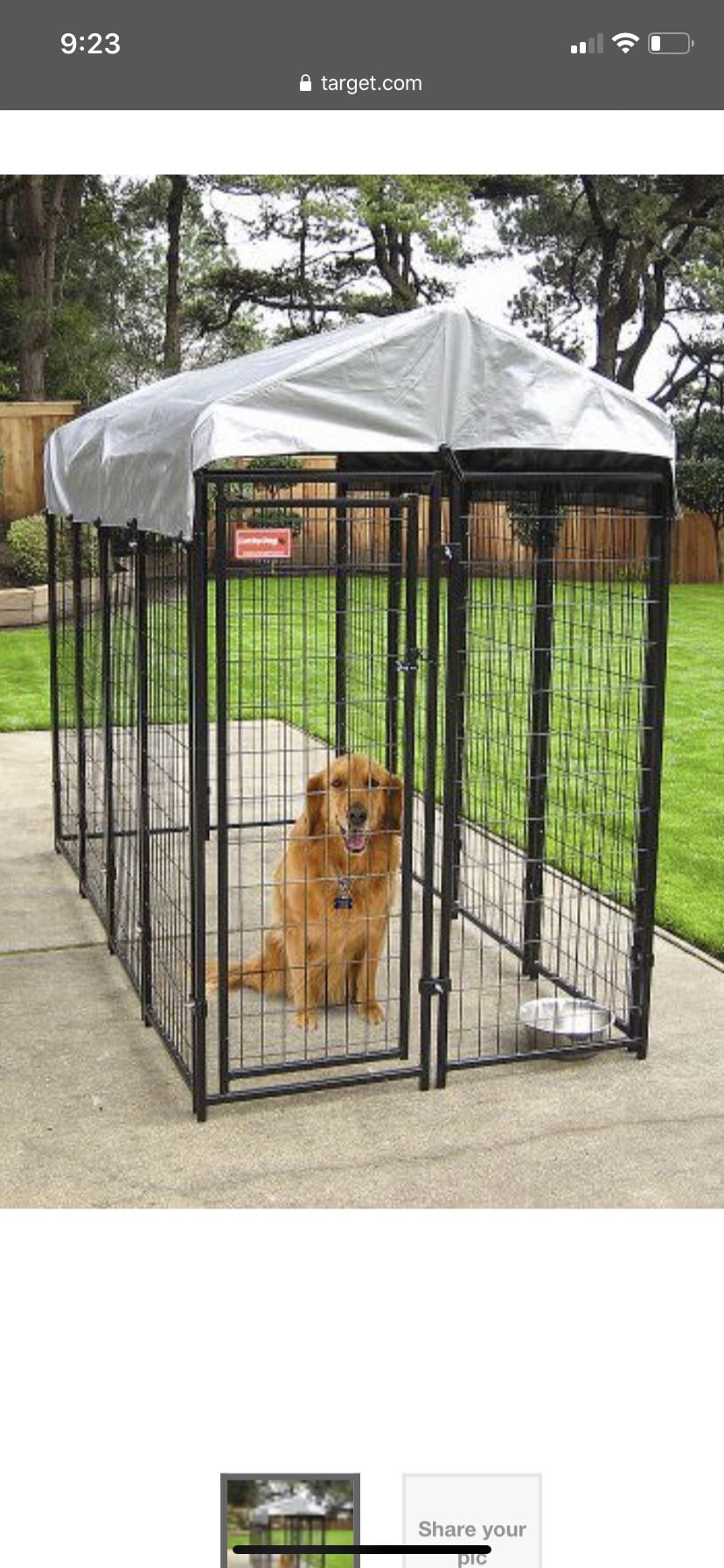 Dog Kennel /animal Kennel/cage 10x5x6 Large