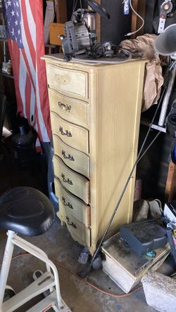 Antique wooden drawers