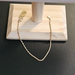 14k Gold Bracelet 8 Inch