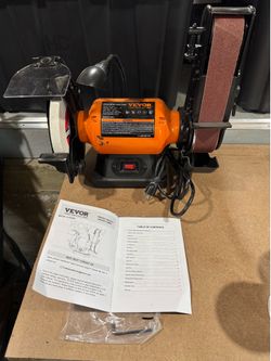 Vevor 8 Inch  Bench Top Grinder and Belt Sander