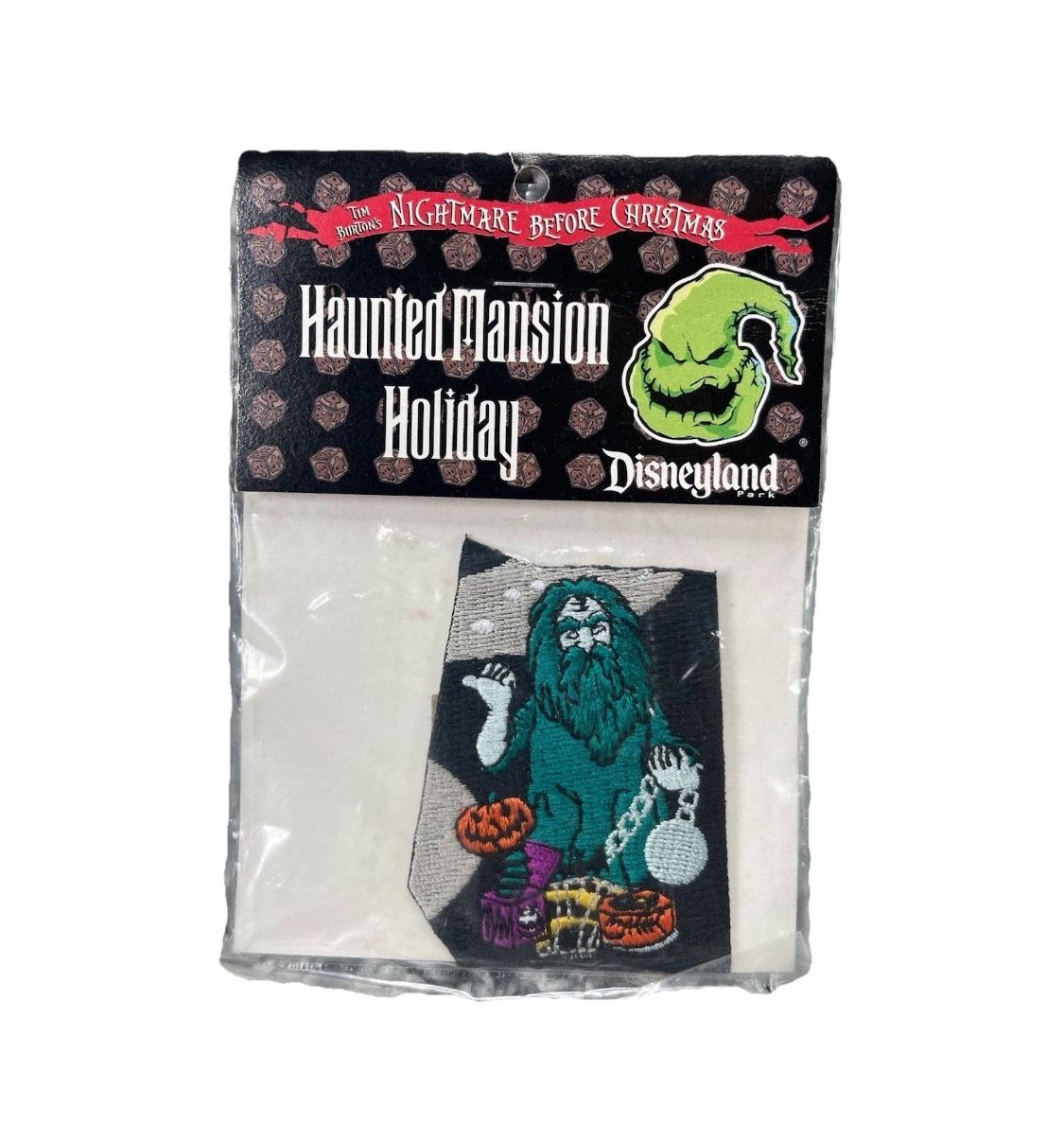Disneyland Haunted Mansion Holiday Patch 2003 Hitch Hiking Ghost New Sealed