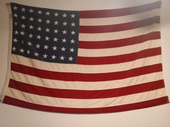 Vintage 48 Star American Flag