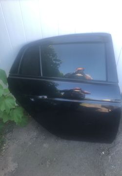 04-08 Acura TL Black Passenger rear door