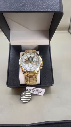 AJ  48mm Gold All Around  Men's Watch