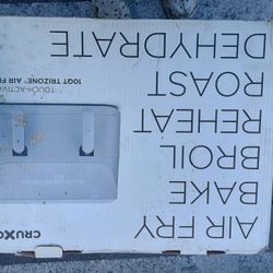 Cruxgg A Touch Activated 10 Quart Trizone Air Fryer