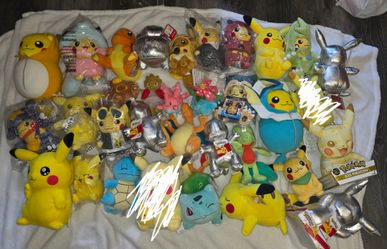 Pokémon cards plushies