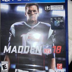 Madden 18 PS4 