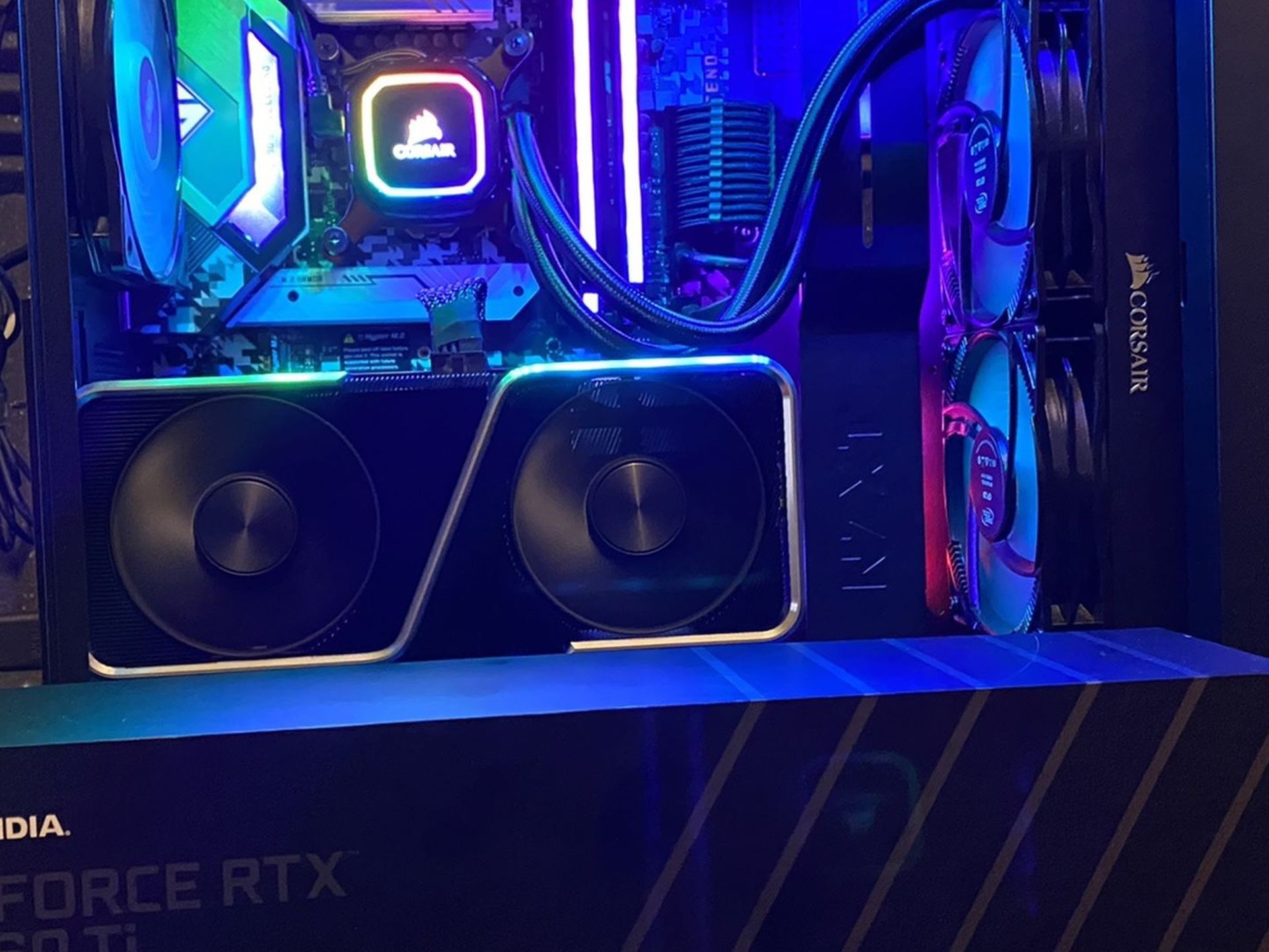 Intel I7 10700k With RTX 3060ti Gaming PC