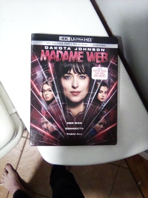Madam Webb 4K New Unopened