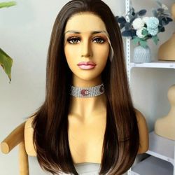 Ombre Honey Brown Lace Front Wig