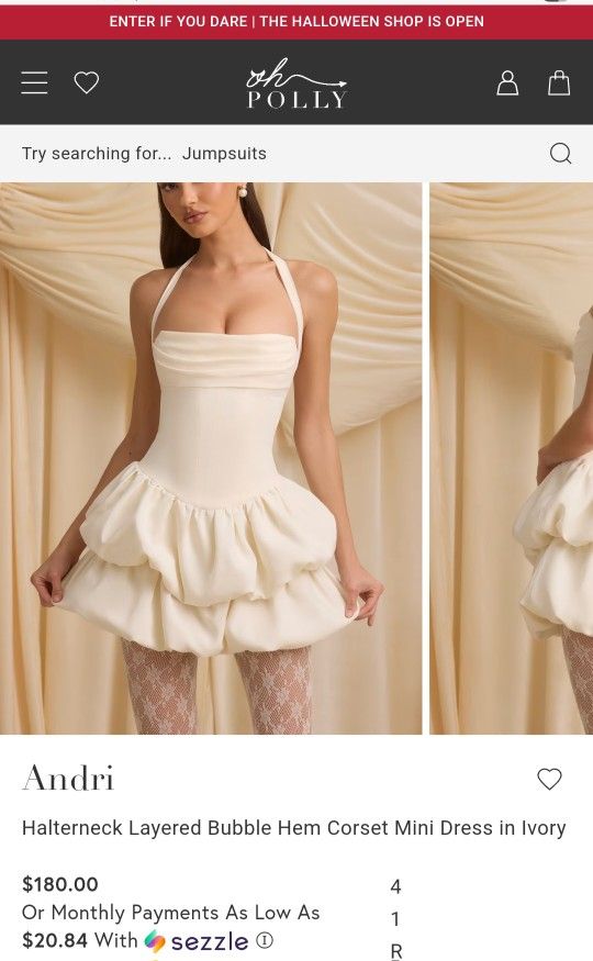 New  Halterneck Dress