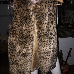 Vest, Animal Print