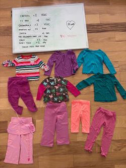 Lot of 10 items in size 24 months girls