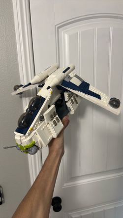 lego star wars LAAT republic gunship(clone wars color way