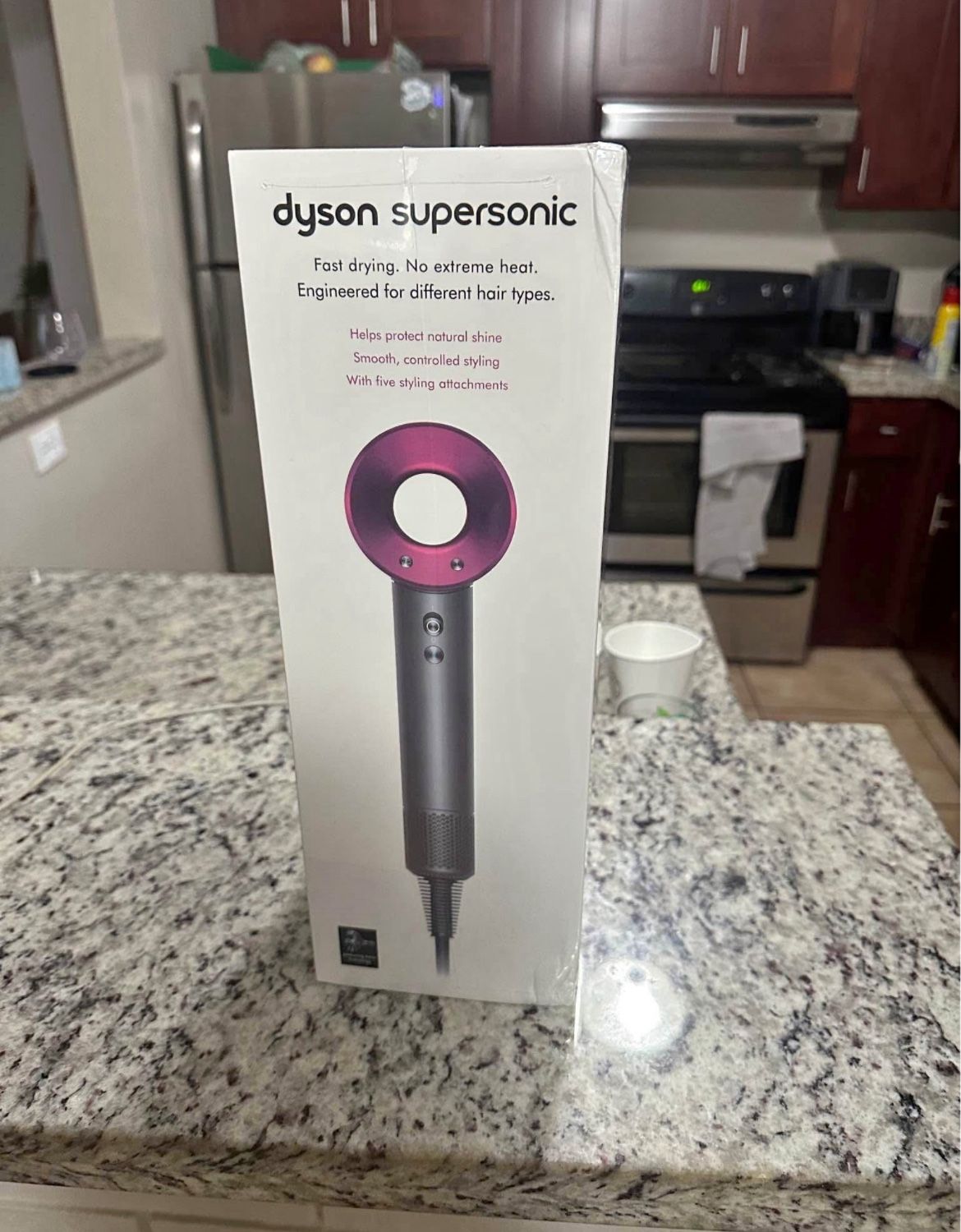 Dyson Hair Dryer Pink Brand New Sealed