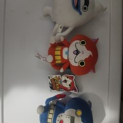 Yokai Watch Plushies 