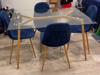 DINING TABLE WITH CHAIRS