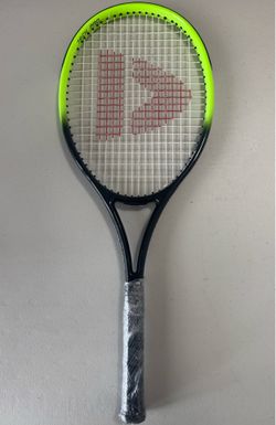 Donnay Tech Pro Tennis Racquet SL1 Neon Green/Black Pre-Strung Taiwan