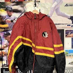 Vintage 90’s NCAA Florida State Seminoles Jerzees Puffer Jacket Men’s Size XL