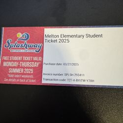 Splashway Waterpark & Campground One Day Pass