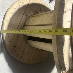 2 Wooden Spools  / Read Below ⬇️ 