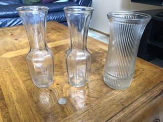 Glass vases