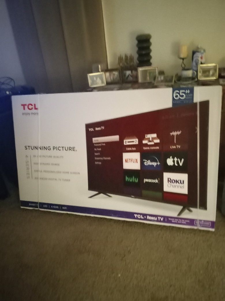 65 Inch TCL Smart TV