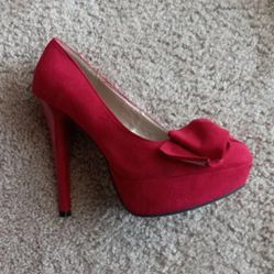 6" Red Qupid Heels