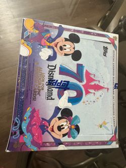 Topps Disneyland 70th anniversary sealed box