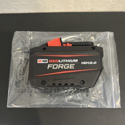NEW 12.0Ah Milwaukee FORGE Battery (18-volt)