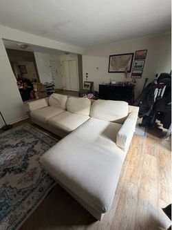 Crate and Barrel sofa