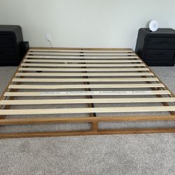 King Size Platform Bed Frame